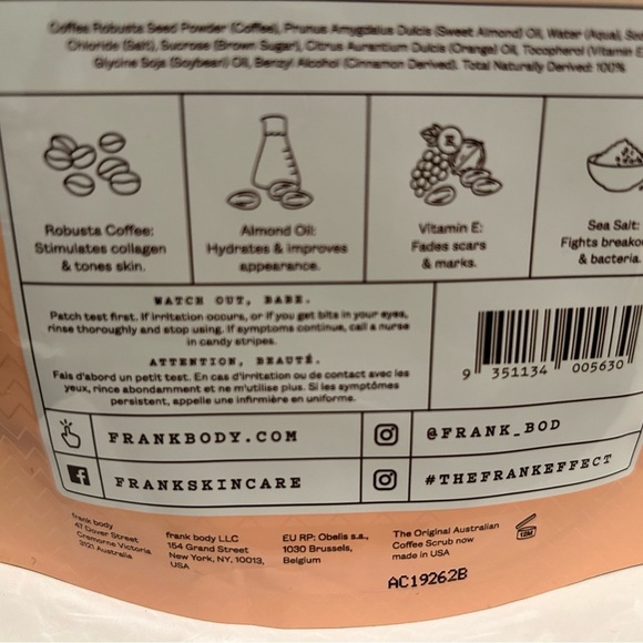 ☕️ The Luxurious Frank Body Original Coffee Scrub - Picture 7 of 10